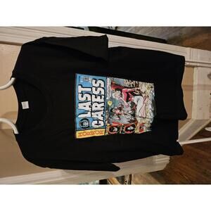 Misfits - Last Caress cartoon- T-shirt - cotton rock tee - L - black -NEW